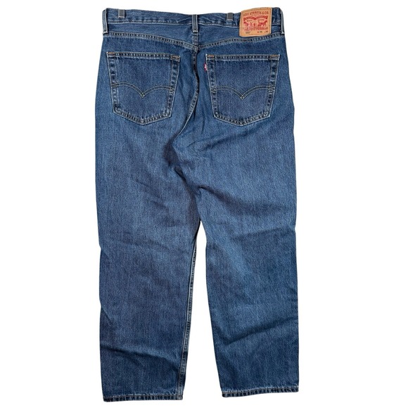 Levi's Other - Levis 550 Jeans Mens 36x30 Blue Denim Medium Wash Straight Leg Carpenter Utility